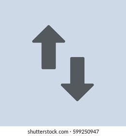 Download Icon Vector flat design style