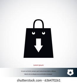 download icon vector, flat design best vector icon