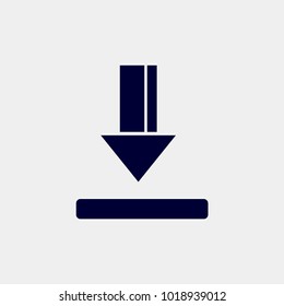 download icon, vector illustration