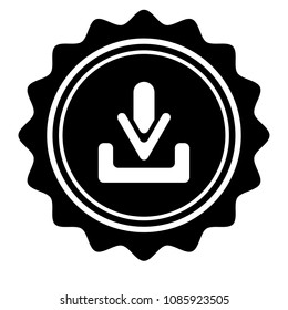 Download icon vector illustration