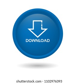 download icon, vector illustration