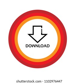 download icon, vector illustration
