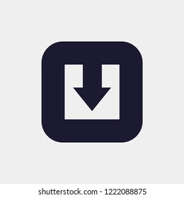 download icon. Vector illustration