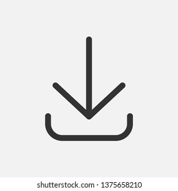 Download Icon Vector Illustration.