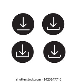 Download Icon Vector Illustration - Vector
