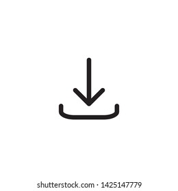 Download Icon Vector Illustration - Vector