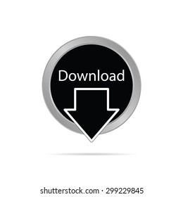 download icon vector illustration