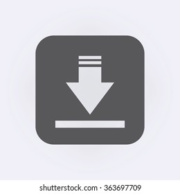 Download icon . Vector illustration