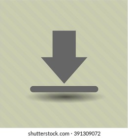 Download icon vector illustration