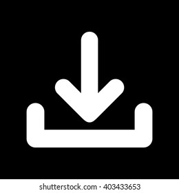 Download icon . Vector illustration