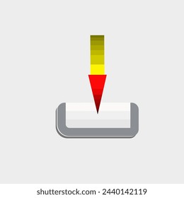 Download Icon, Vector Illustration Background