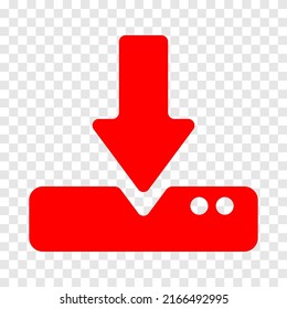 Download icon vector illustration. Download button icon. Download. Vector