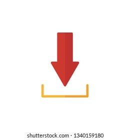 Download Icon Vector Illustration in Flat Style for Any Purpose