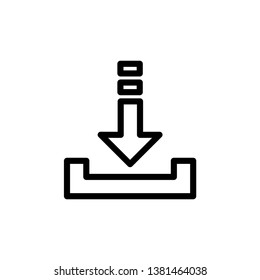 Download Icon Vector Illustration Logo Template