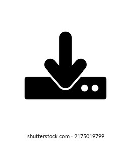 Download Symbol Vektorgrafik Logo Vorlage für viele Zwecke. Einzeln auf weißem Hintergrund.