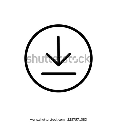 Download Icon Vector Illustration Logo Template