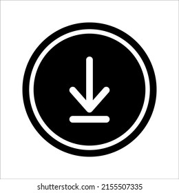 Descargar ilustración vectorial de icono en fondo blanco, eps 10.