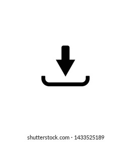 download icon vector illustration template