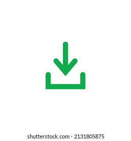 Download icon vector illustration for website or mobile app