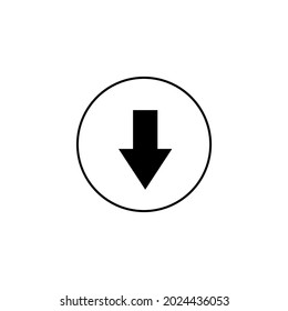 Download-Icon Vektorgrafik einfache Suche