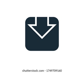 Download Icon Vector Logo Template Illustration Design