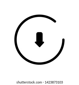 download icon vector mobile and website