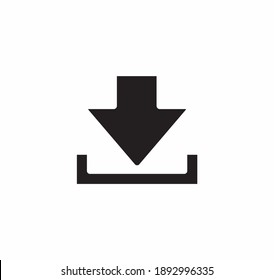Symbol-Vektorgrafik auf weißem Hintergrund herunterladen