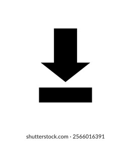 download icon vector on white background
