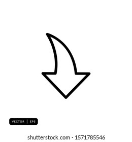 Download Icon Vector - Sign or Symbol