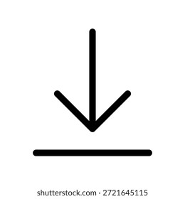 Ilustración de diseño de símbolo de Vector de icono de Descarga