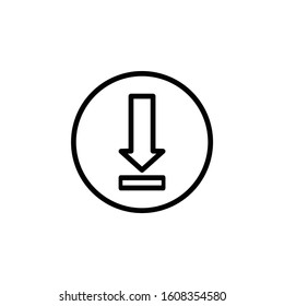 download icon vector symbol illustration
