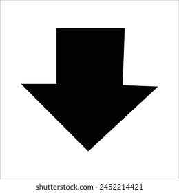 Icono de Descarga Vector en moda