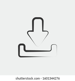 download icon vector for web and graphic design