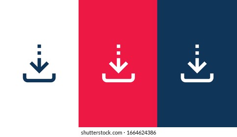 Download icon for web and mobile