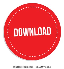 ícone de download com fundo branco