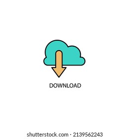 download icons  symbol vector elements for infographic web