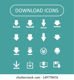 Download icons for web