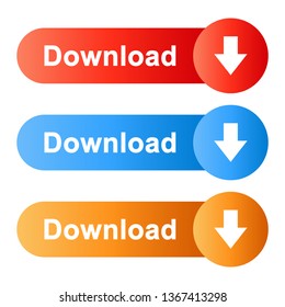 download icons web vector color modern eps 