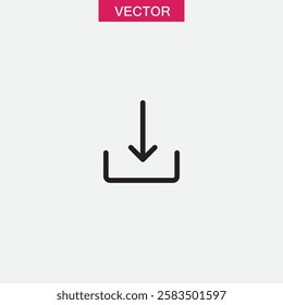 Download icon.vector flat black simple trendy style illustration for web and app..eps