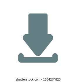 download information in white background vector illustration design
