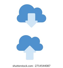 Descarga e instalación de un icono plano y aislado para gráficos de Illustrator.