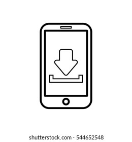 Download internet symbol icon vector illustration graphic design