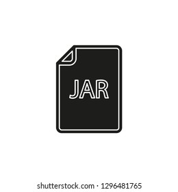 download JAR document icon - vector file format symbol