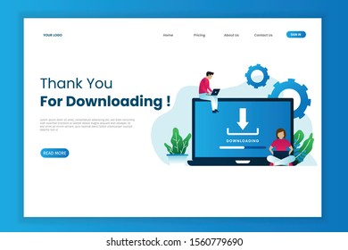 Download landing page template. This is great for websites, landing pages, mobile applications, posters, banners
