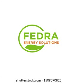 download the leaf circle logo design concept