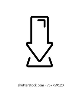Download Line Icon