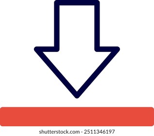 Download Line Red Filled Vector Icon Design