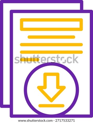 Download Line Two Color Vector Line Two Color Vector Icon Design Design