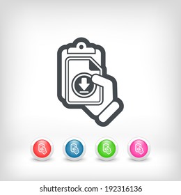 Download link icon