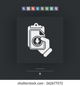 Download link icon